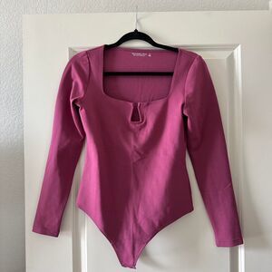 Abercrombie & Fitch Women's Pink Bodysuit